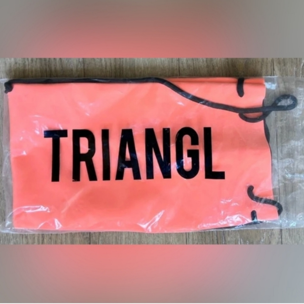 Triangl, Orange & Pink, Sports Bag